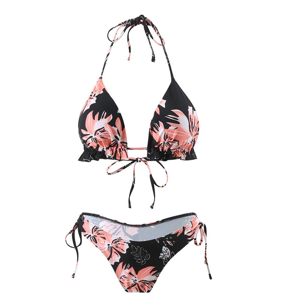 Women's Leisure Badge Bikini Set Mune Fashion