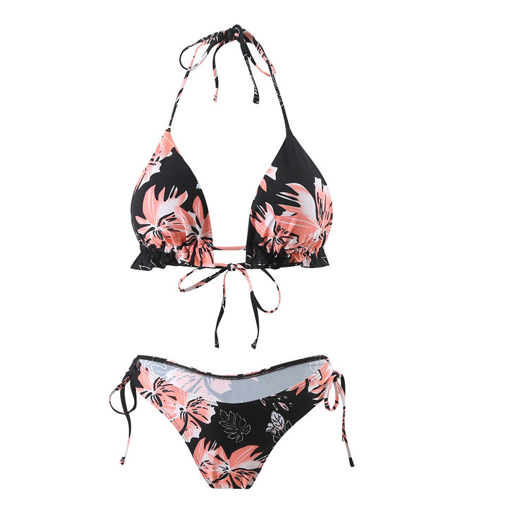 Women's Leisure Badge Bikini Set Mune Fashion