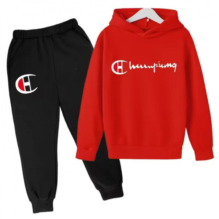 Unisex nan Hooded sweatshirt with jogging pants leisure set Mune Fashion