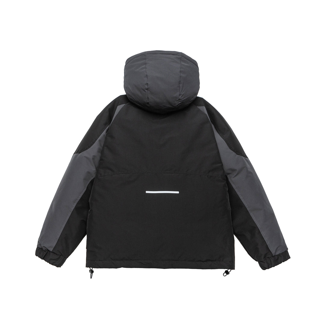 Men's Urban Tech Parka with utility pockets, reflective details, and adjustable hem Mune Fashion