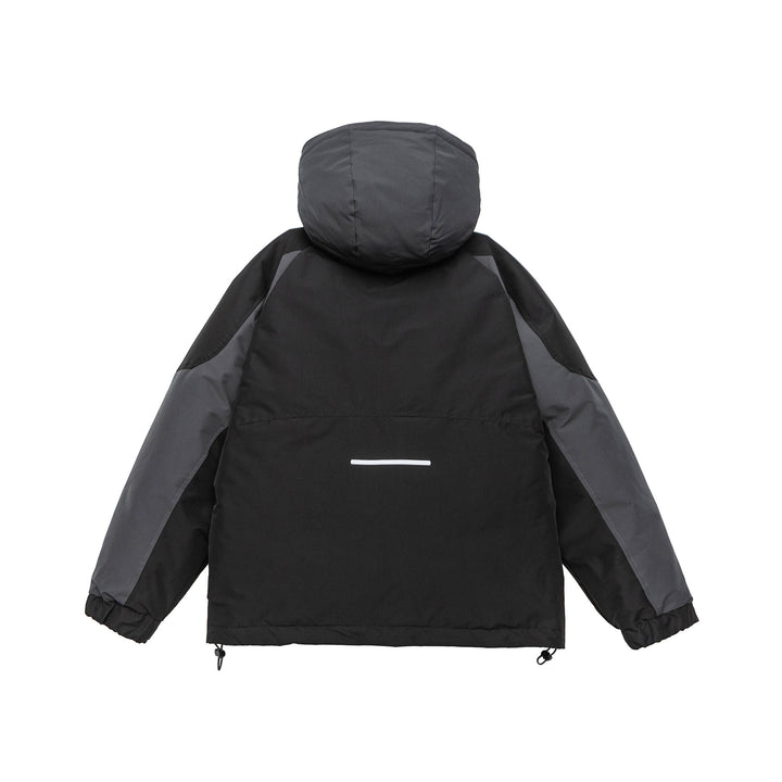 Men's Urban Tech Parka with utility pockets, reflective details, and adjustable hem Mune Fashion