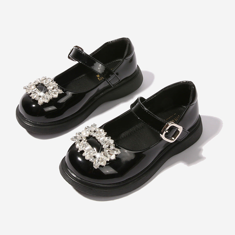 Women's ballerinas with fashionable rhinestone embellishment Mune Fashion