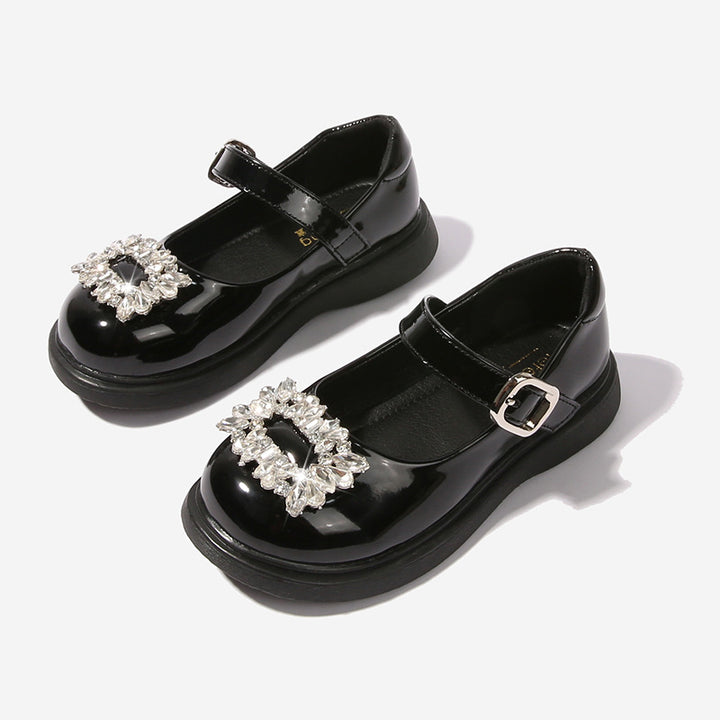 Women's ballerinas with fashionable rhinestone embellishment Mune Fashion