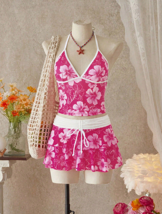 Women's Bikini Set with Skirt Mune Fashion