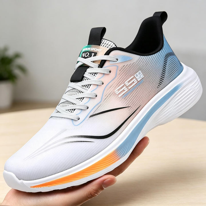Men's running sneakers with cushioning and breathable upper material Mune Fashion