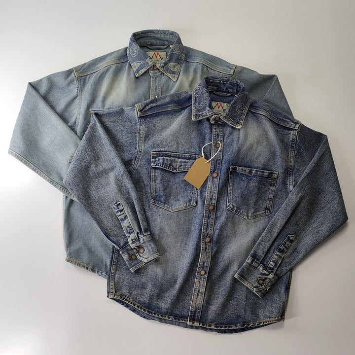 Men's Classic Denim Shirt Jacket Mune Fashion