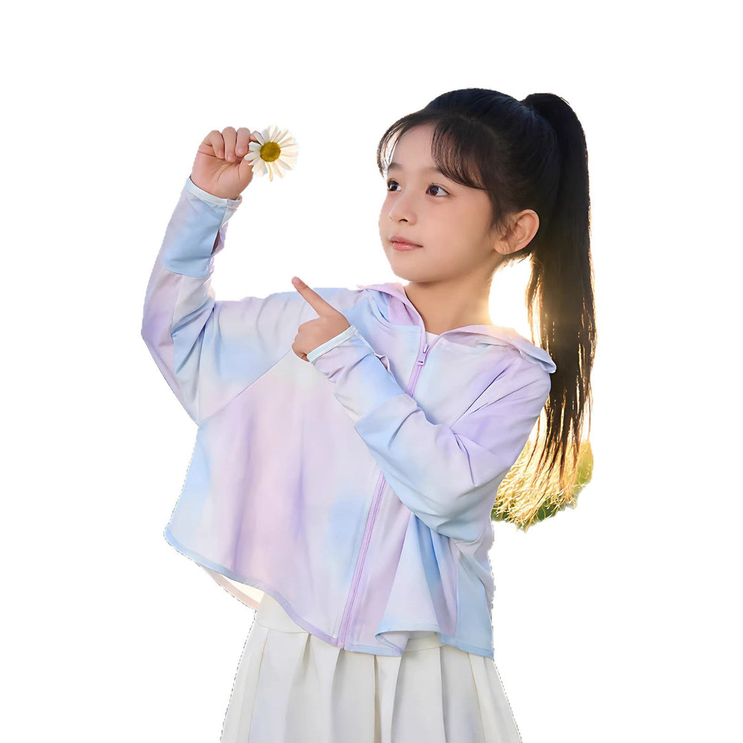 Girl Breathable UV Protection Jacket Mune Fashion