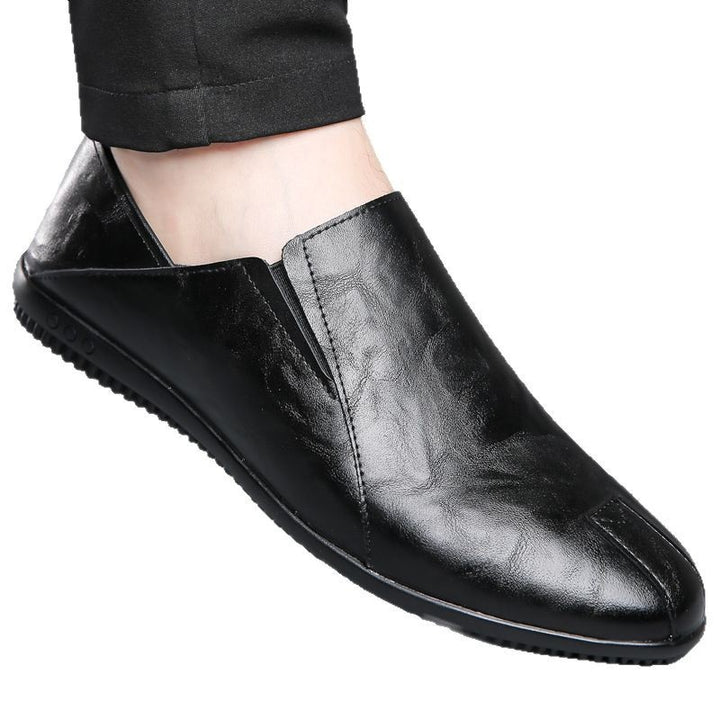 Men's Elegant Slipper-Loafer in minimalist Business-Casual design with flexible profile sole Mune Fashion