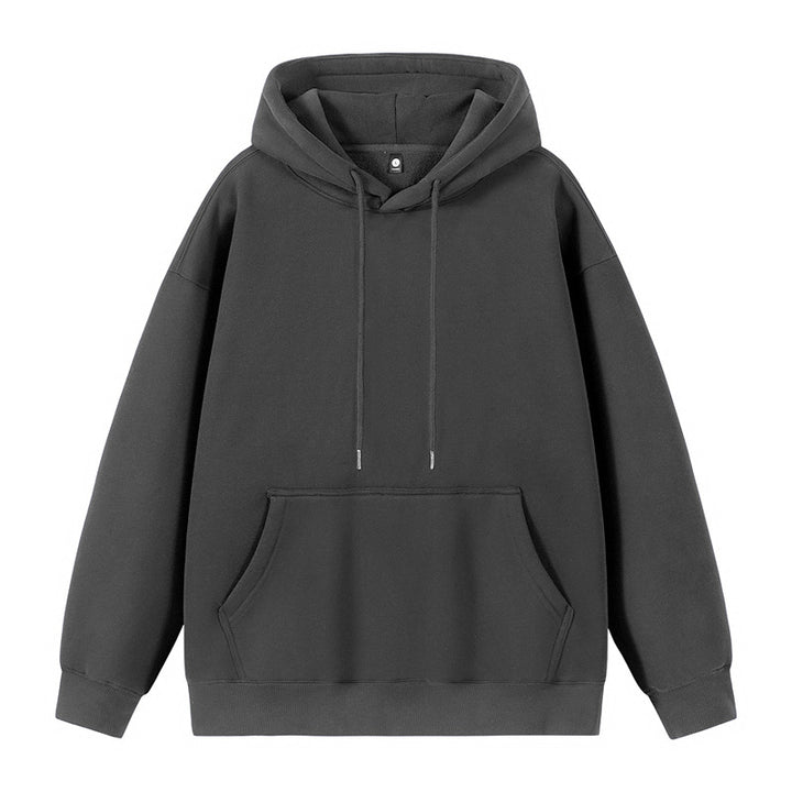 Unisex Oversized Hoodie with Kangaroo Pocket and Dropped Shoulder Mune Fashion