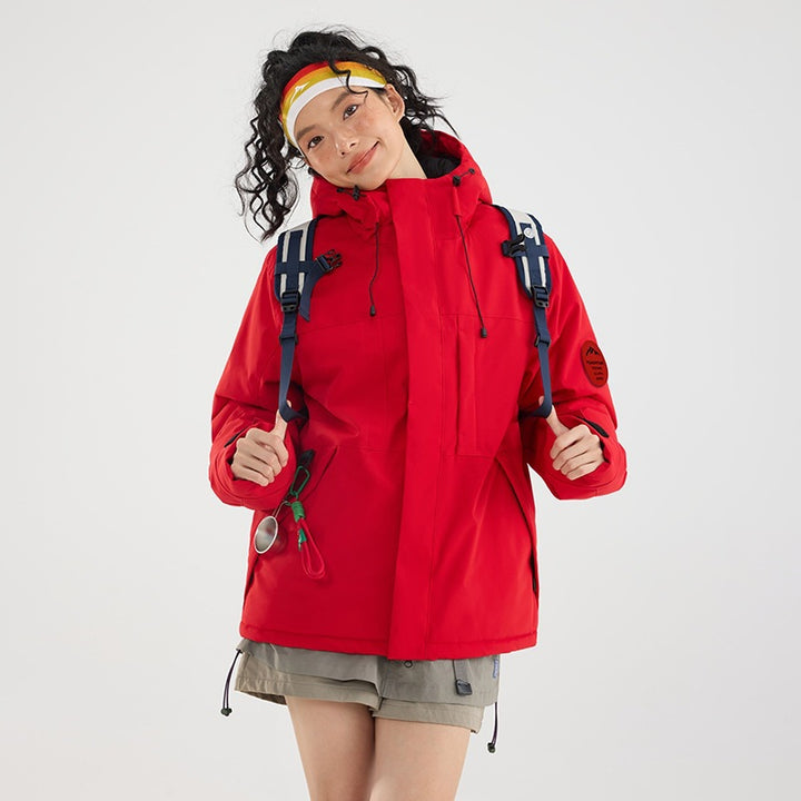 Women's Padded Winter Jacket with Hood, Water Repellent and Windproof Mune Fashion