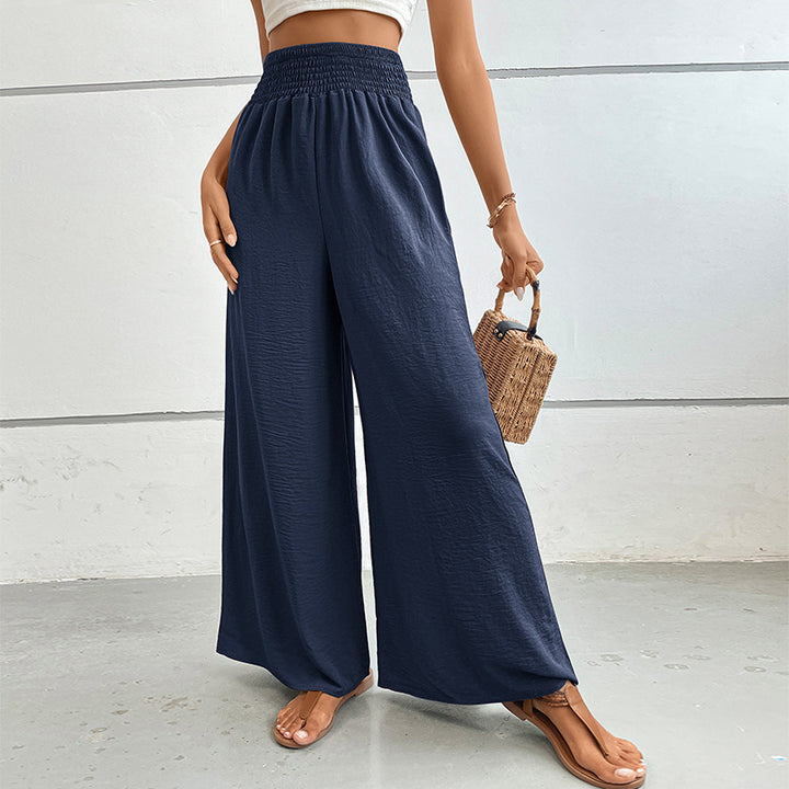 Ladies Elegant Wide Summer Pants Mune Fashion
