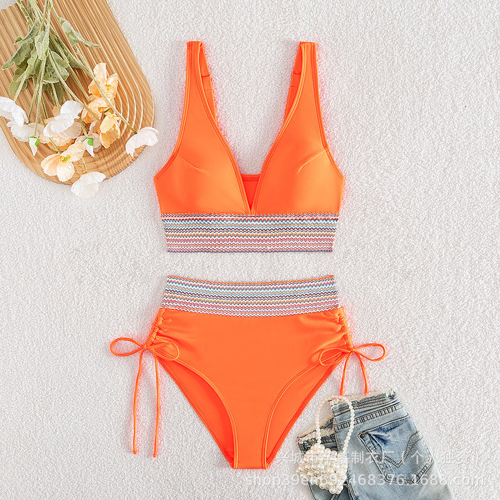 Women's High-Cut Sport Bikini Mune Fashion