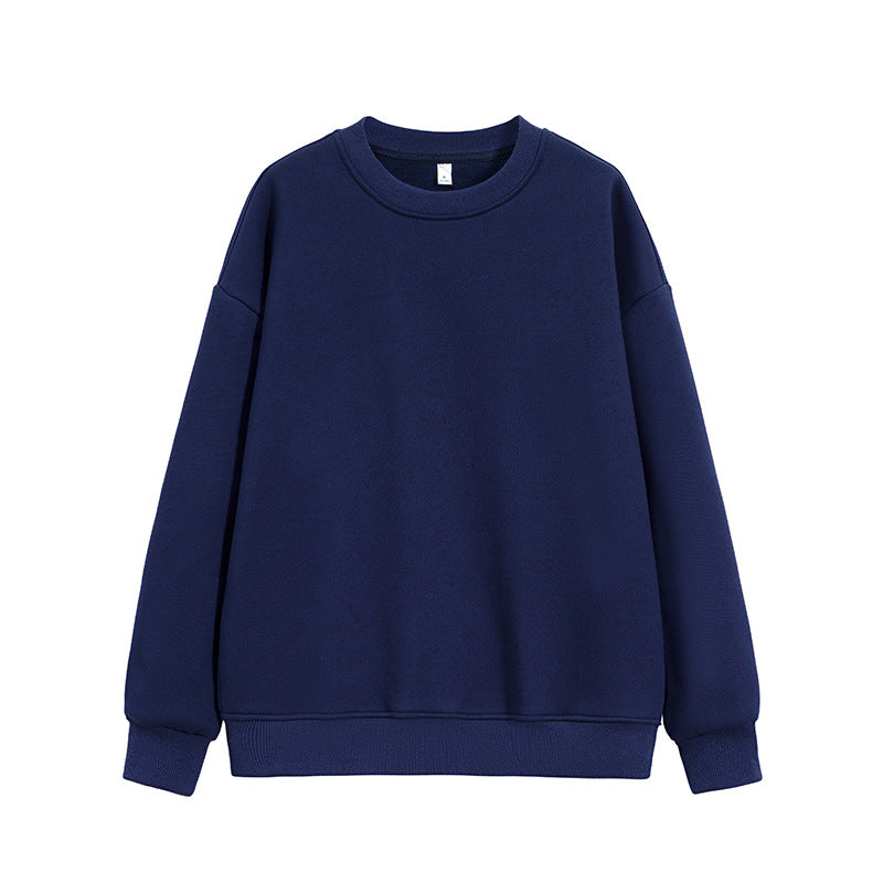 Unisex Oversize Crew Neck Sweatshirt made from heavy cotton blend with ribbed hem and raglan sleeves Drune