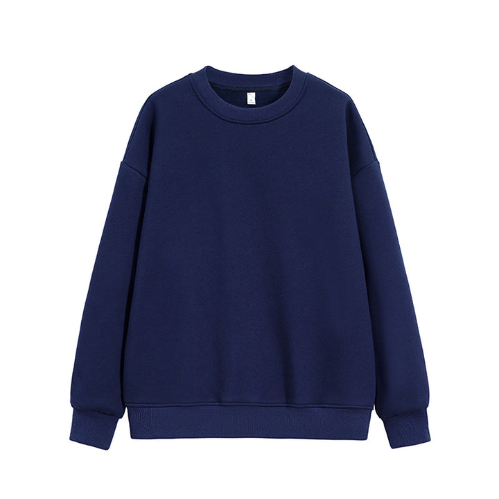 Unisex Oversize Crew Neck Sweatshirt made from heavy cotton blend with ribbed hem and raglan sleeves Drune