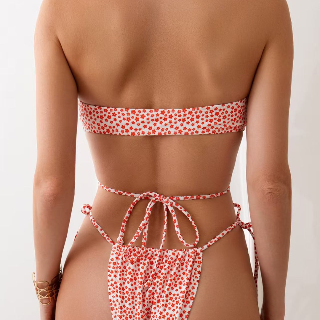 Women's triangle bikini with adjustable ties Mune Fashion