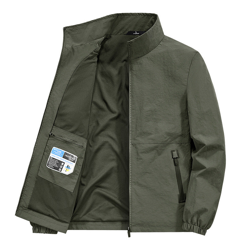 Men's Lightweight and Breathable Outdoor Jacket Mune Fashion