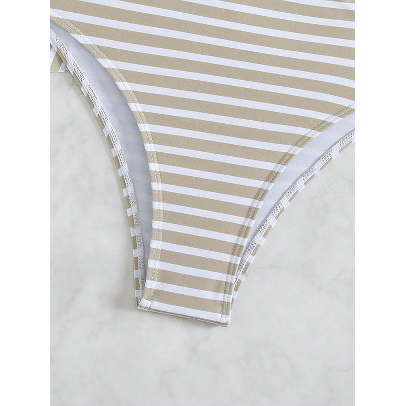 Women's swimsuit with casual cut and tie details Mune Fashion