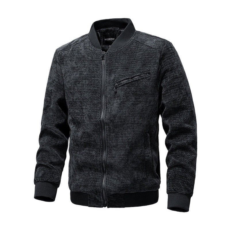 Men's stylish and casual fleece jacket Mune Fashion