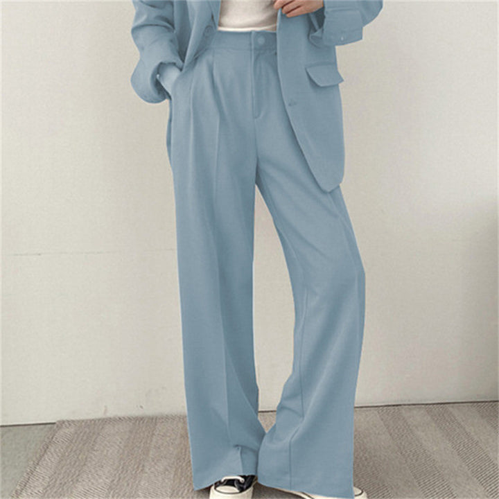 Ladies Elegant Wide Trousers Mune Fashion