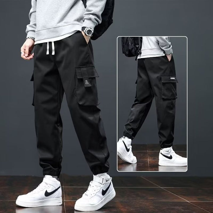 Men's Cargo Jogging Pants with Practical Side Pockets Mune Fashion