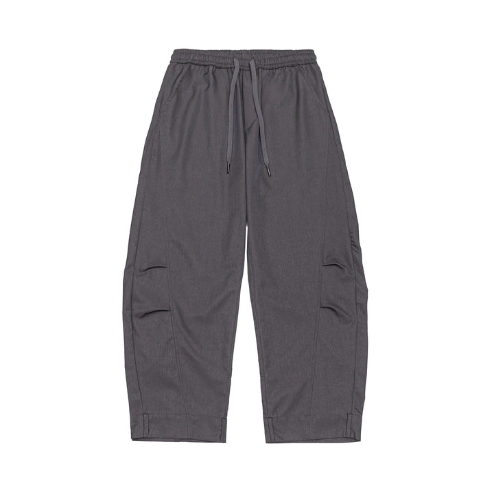 Men's cargo jogging pants with elastic waistband, drawstring, and side flap pockets Mune Fashion