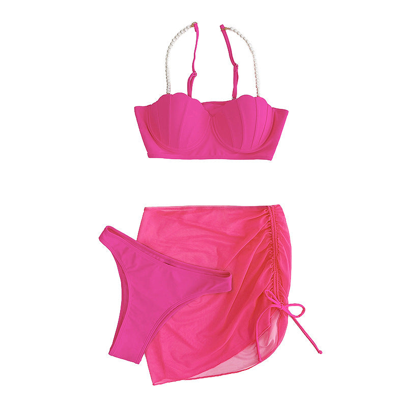 Women’s bikini set with elegant bustier and fashionable skirt Mune Fashion