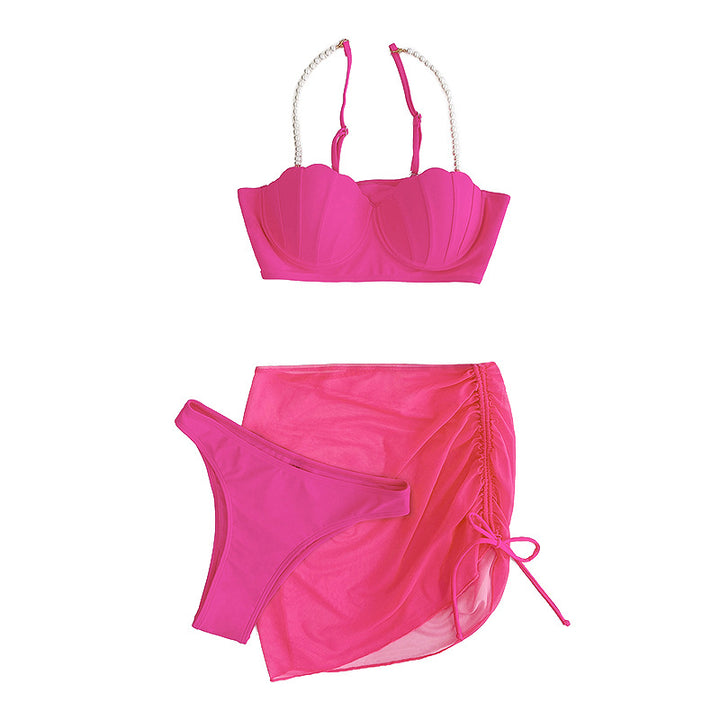 Women’s bikini set with elegant bustier and fashionable skirt Mune Fashion