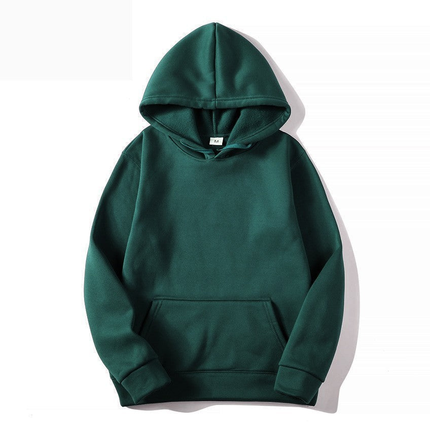 Unisex minimalist hoodie without zipper with brushed French terry on the inside and integrated kangaroo pocket Mune Fashion