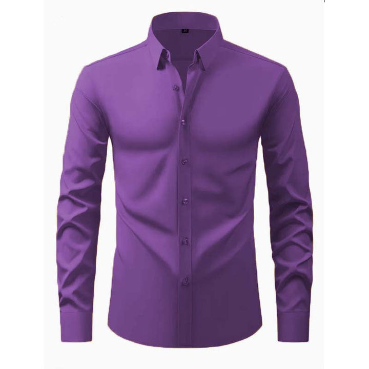 Men's long-sleeved shirt with innovative cut and modern design Mune Fashion