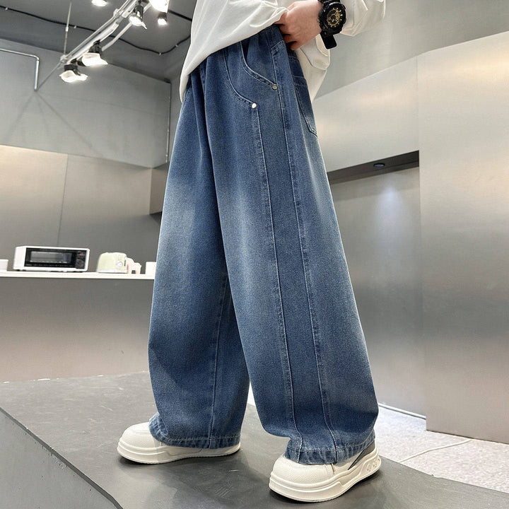 Unisex wide jeans pants with a comfortable cut Mune Fashion