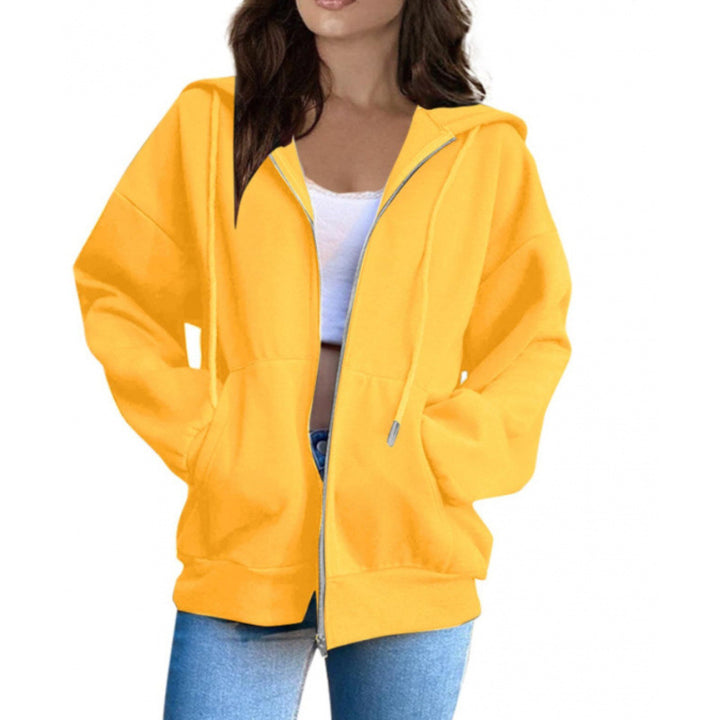 Women Oversized Hoodie Jacket Mune Fashion
