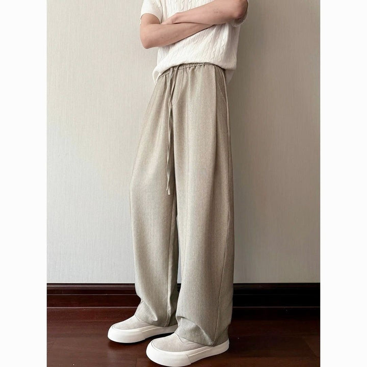 Women Elegant and Comfortable Loose Fabric Trousers Mune Fashion