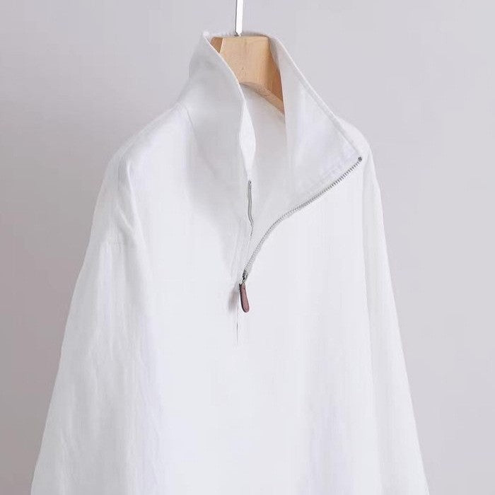Women's Light Transitional Jacket with Stand-Up Collar Mune Fashion