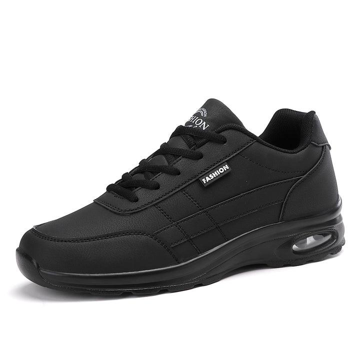 Men's nan comfort lace-ups made of synthetic leather with visible air chamber and padded insole Mune Fashion