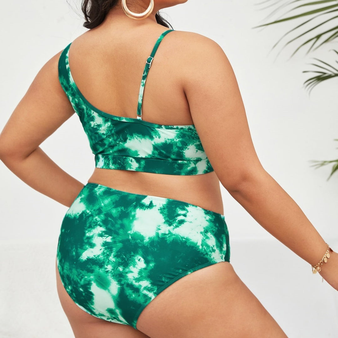 Women's Bikini Set with Fashionable Gradient Mune Fashion