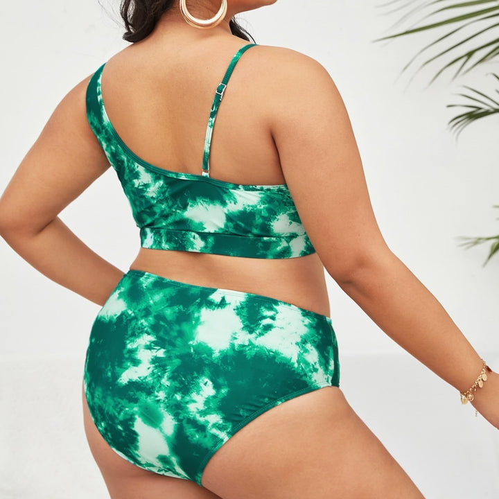 Women's Bikini Set with Fashionable Gradient Mune Fashion
