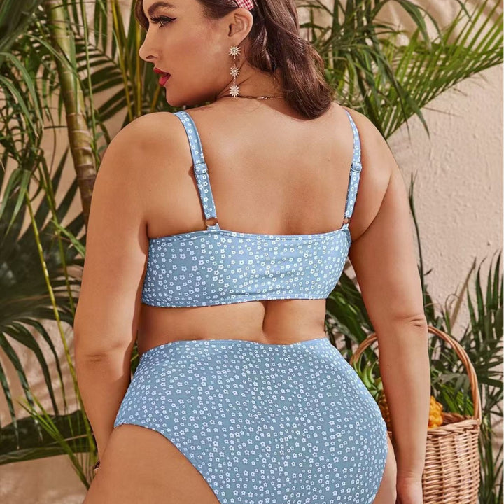 Women High-Cut Bikini with Playful Polka Dot Design Mune Fashion