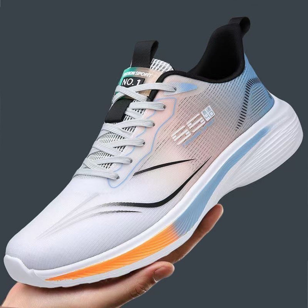 Men's running sneakers with cushioning and breathable upper material Mune Fashion