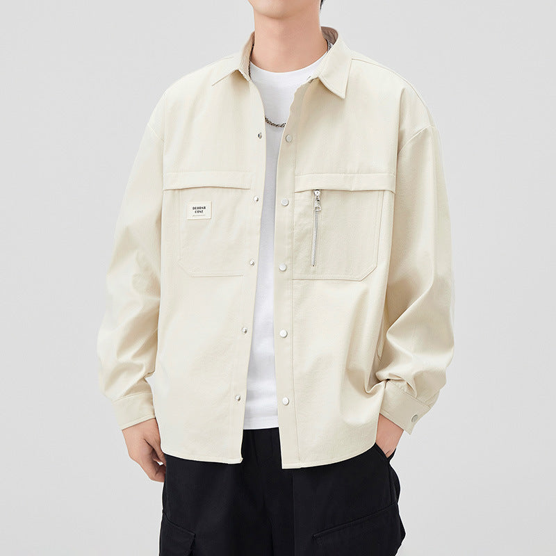 Men's Fashion Utility Jacket with Practical Pockets Mune Fashion