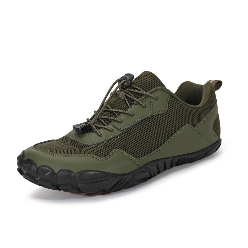Men's nan lightweight quick-drying trekking shoe with rubber toe protection, breathable mesh upper, and profiled outdoor running sole Mune Fashion