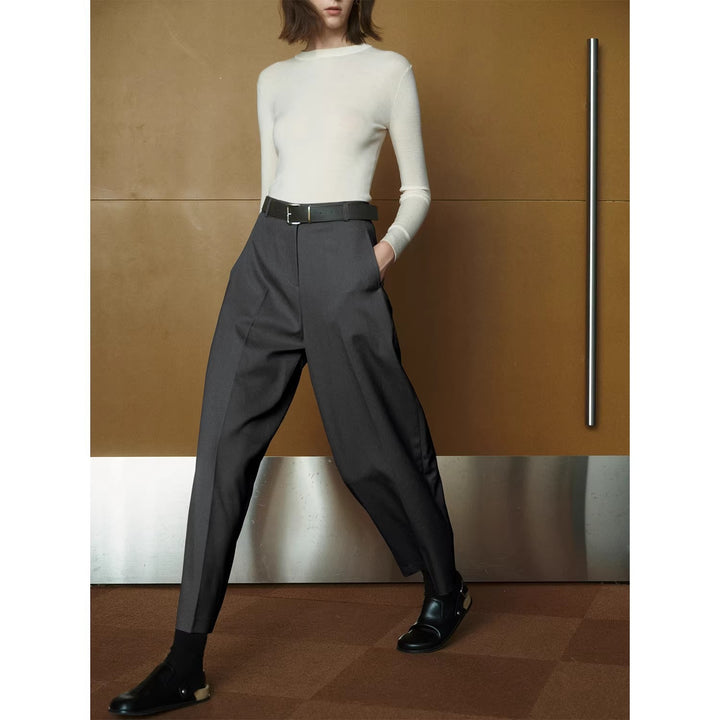 Women Fashionable High-Waist Palazzo Pants Mune Fashion
