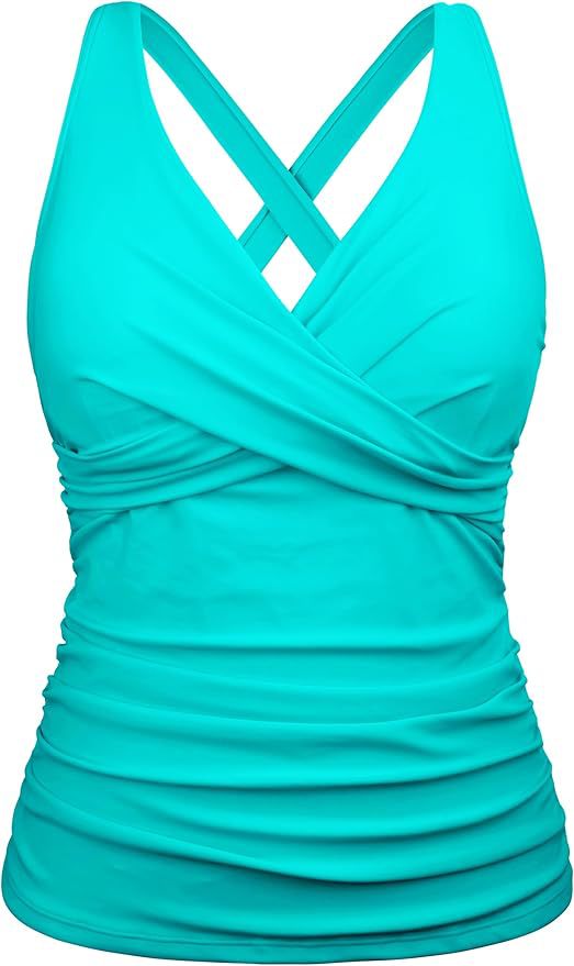Women's swimsuit with wrap cut and figure-flattering design Mune Fashion