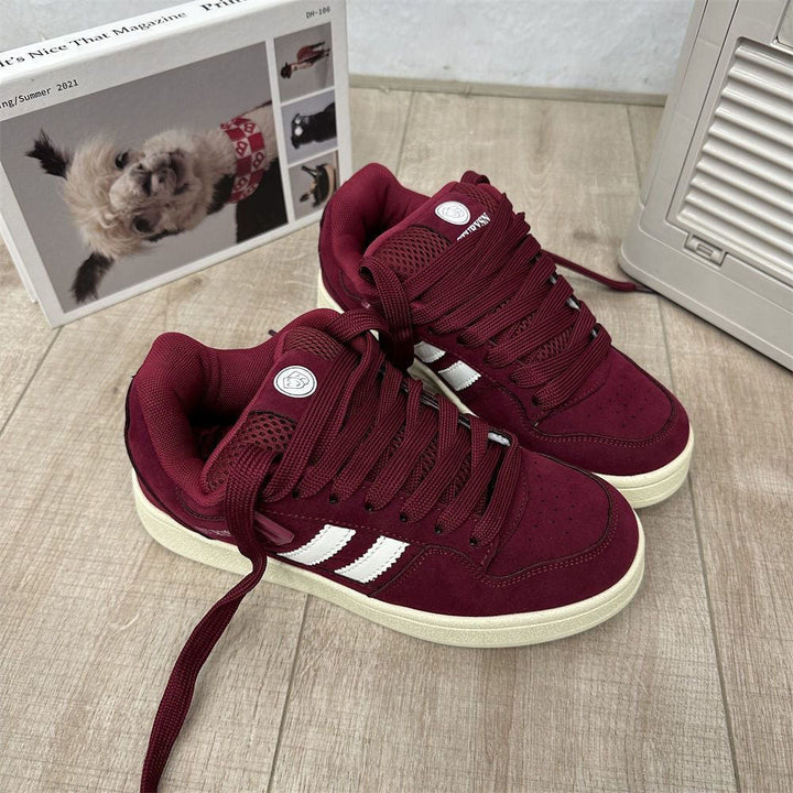 Ladies High-Quality Sneakers with Sporty Design and Breathable Lining Mune Fashion
