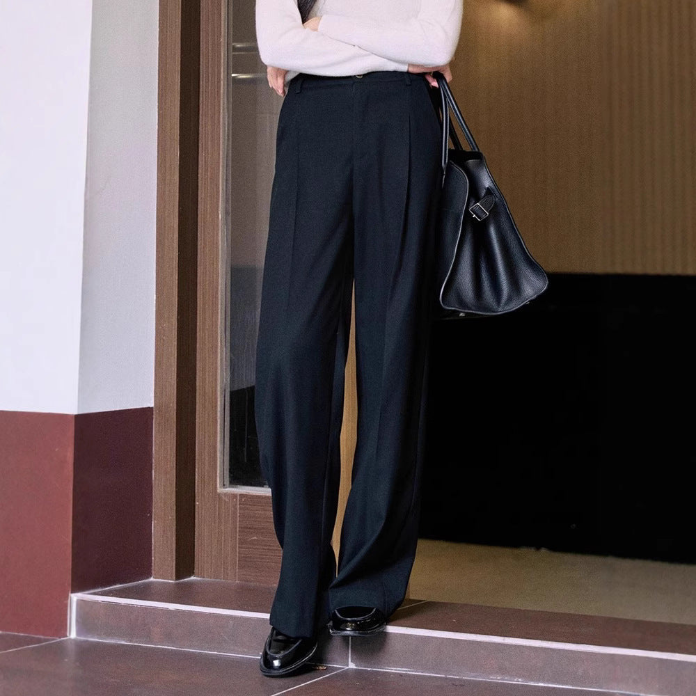 Women's Elegant, Wide Suit Pants Mune Fashion