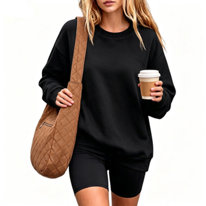 Women Comfortable Oversized Sweatshirt Mune Fashion