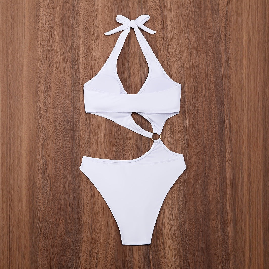Women One-Piece Swimsuit with Innovative Cut Mune Fashion