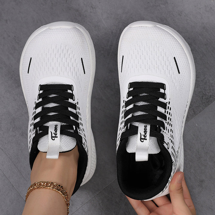 Women’s ergonomic comfort sneaker with seamless mesh upper and wedge cushioning Mune Fashion