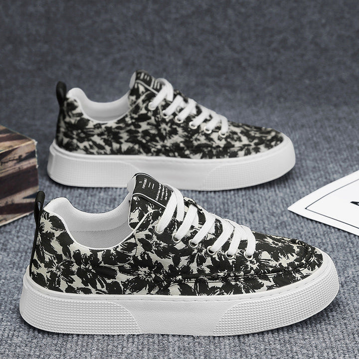 Women's Fashion Sneakers with Floral Pattern Mune Fashion
