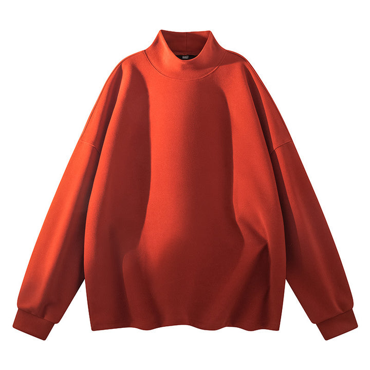 Women's Fashion Sweatshirt with Stand-up Collar Mune Fashion
