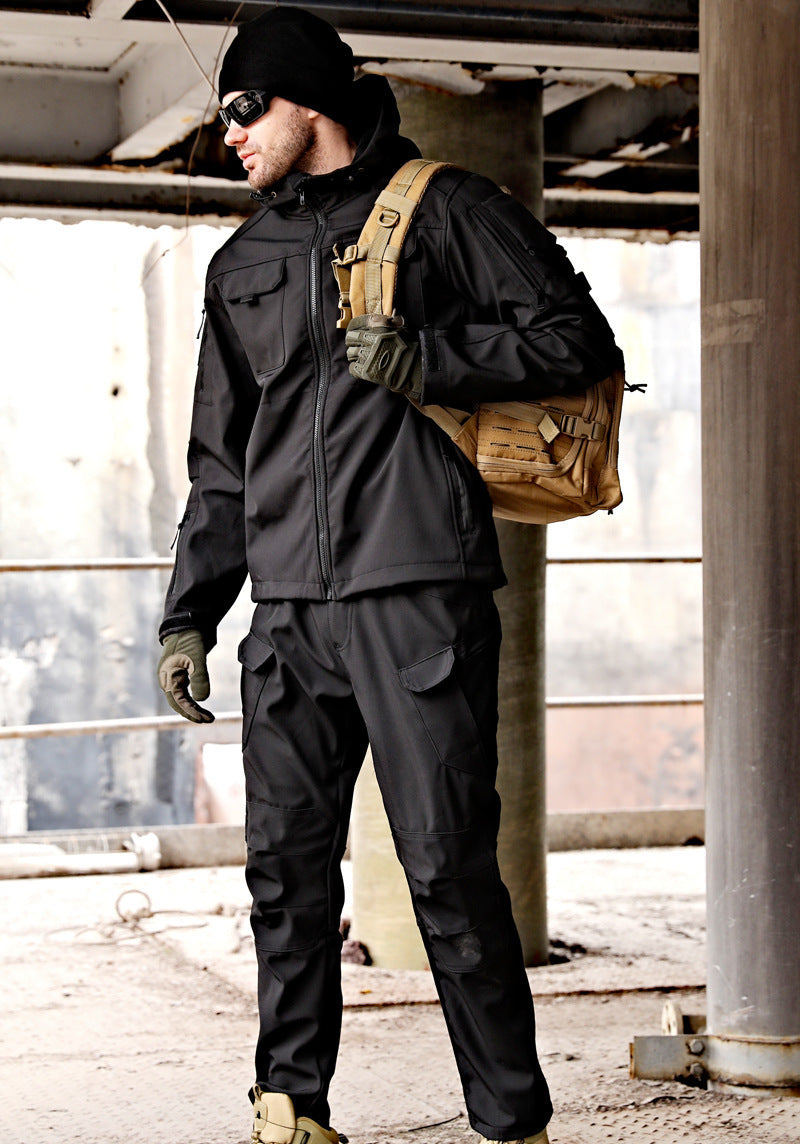 Mune | Outdoor Men's Cargo Set waterproof and windproof with hood for hiking and daily use
